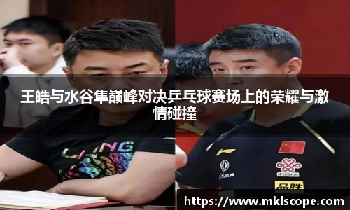 王皓与水谷隼巅峰对决乒乓球赛场上的荣耀与激情碰撞